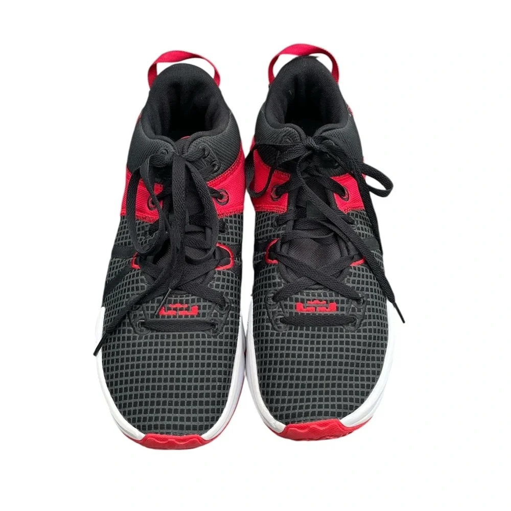 Nike LaBron Witness VII HO 22 Performance Black‎ and Red Basketball Shoes